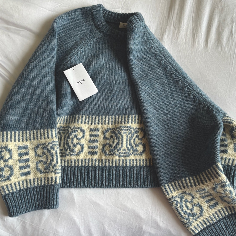 Authentic Celine wool sweater